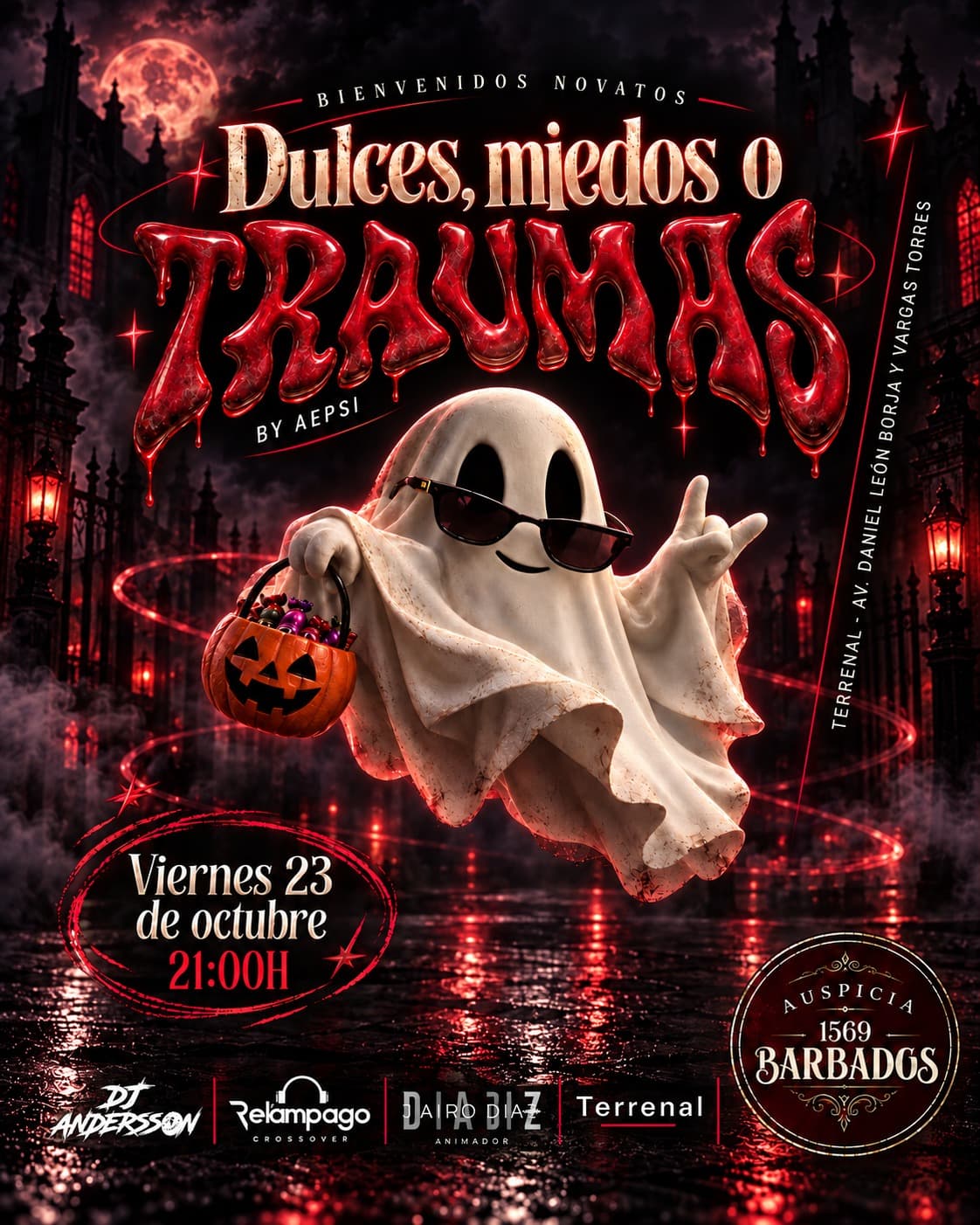 Afiche de Dulces, Miedos o Traumas