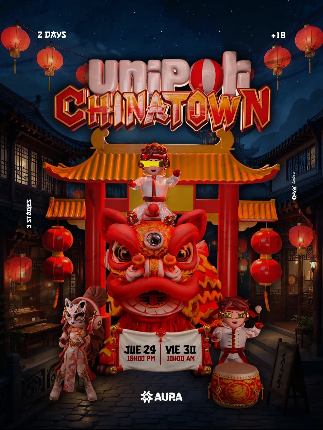 Afiche de Unipoli Chinatown